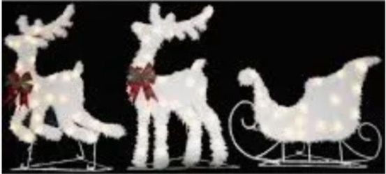 Christmas -Hoilday’ LED Lighted Set NEW