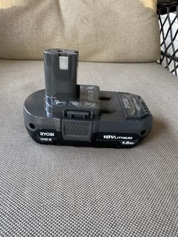 Ryobi 1.5 ah battery