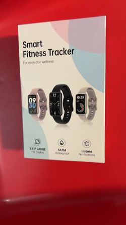Brand new Fitness Tracker for Men & Women with 1.47” HD Display, Heart Rate & SpO2 Tracking, Sleep & Activity Monitor, 100+ Sports Modes, 3ATM Waterpr