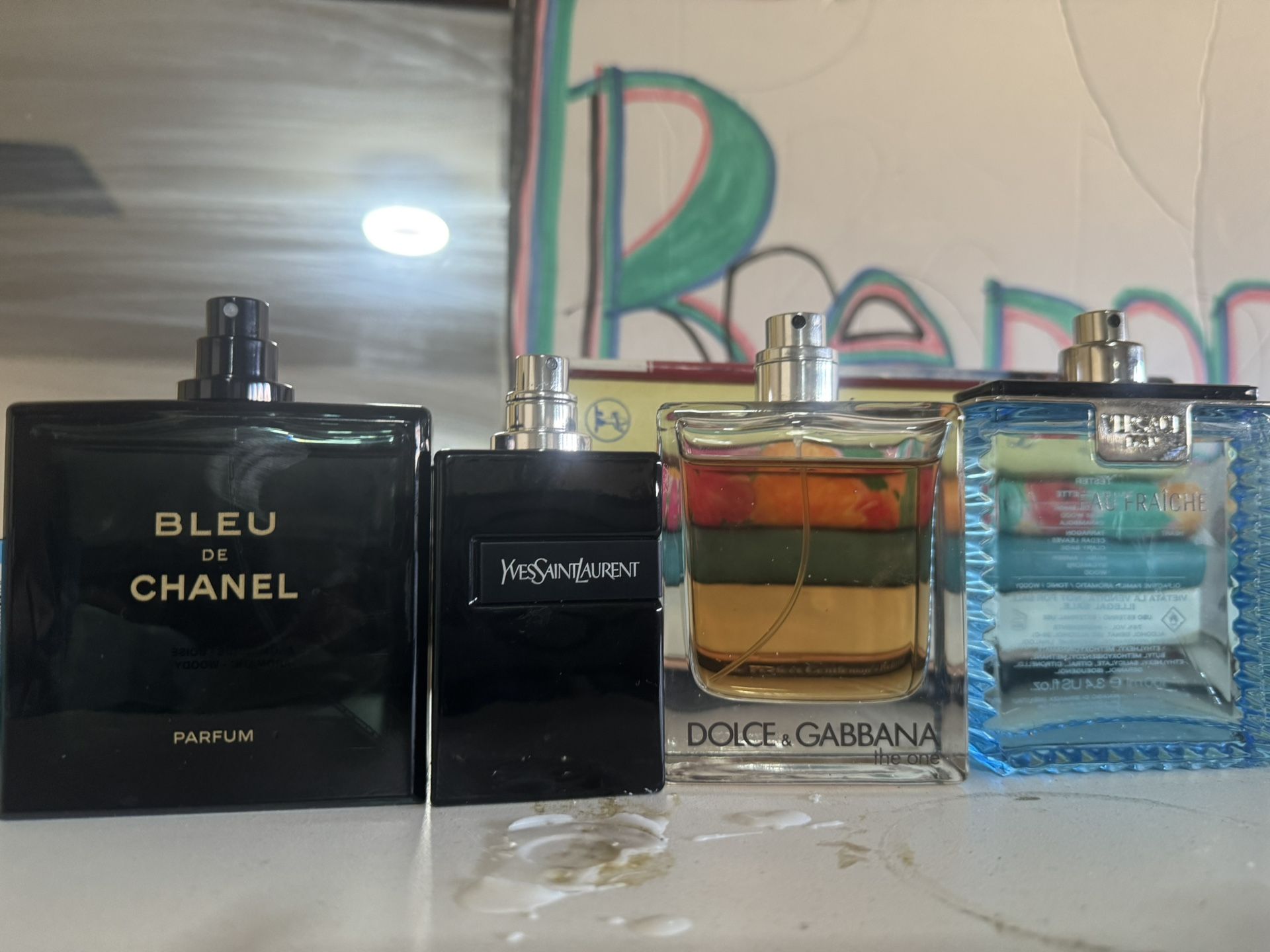 Bleu De Chanel Ysl le Parfum#2 Dolce Gabbana The One EDT Versace