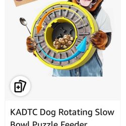 Slow Feeder Dog Bowl
