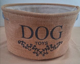 Dog Toy Storage Basket