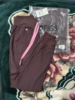 Figs Scrub Set - Dark Fig