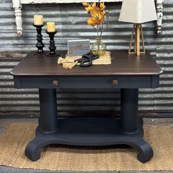 Antique Library Table Refinished