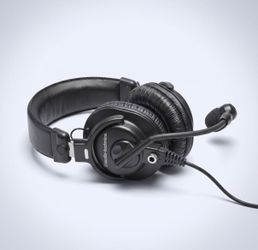 Audio-Technica BPHS1 Broadcast Stereo Headset with Dynamic Cardioid Boom Mic