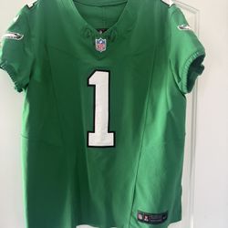 Jalen Hurts Eagles Kelly Green Elite Jersey 