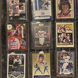 21 Baseball cards beautiful condition