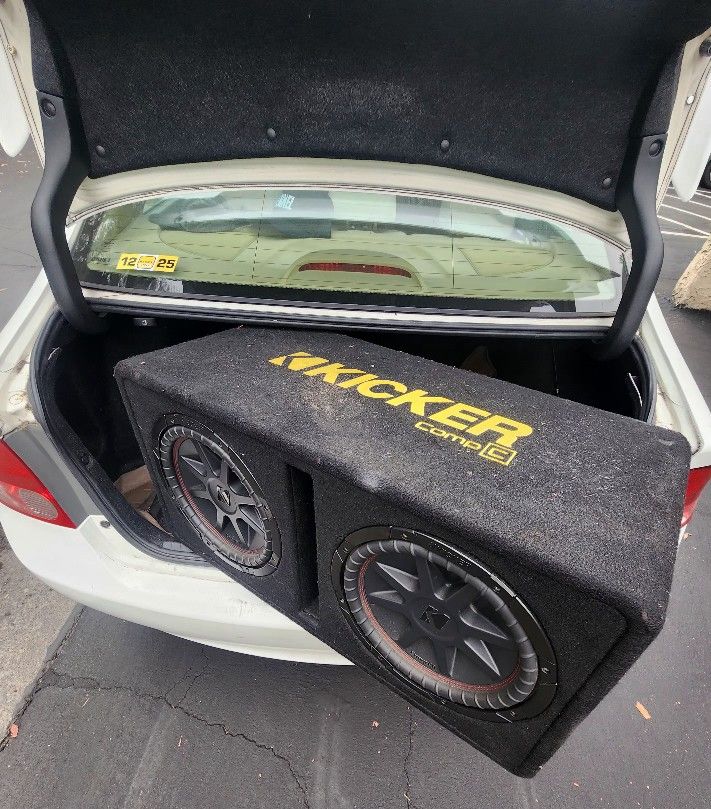 Sowoofer Kikers Cvr Con Cajón Incluido Porteado Original 