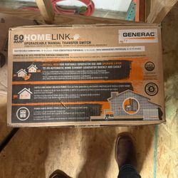 50amp GENERIC TRANSFER SWITCH GENERATOR 