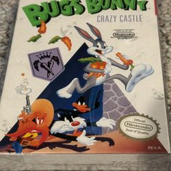 NES CIB Bugs Bunny Crazy Castle - 1989