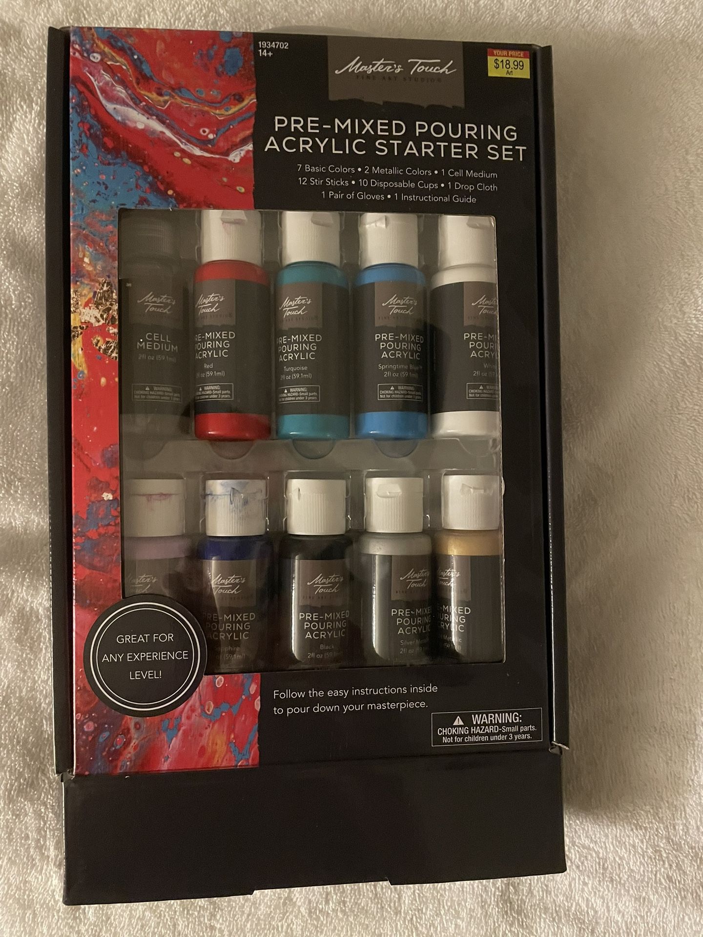 Pre Mixed Pouring Starter Kit