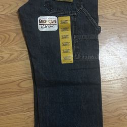 jeans lee carpenter size 12 husky Mike Rowe