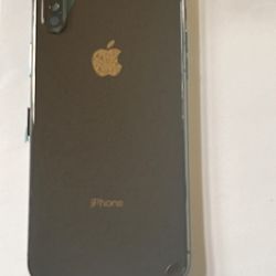 IP X (OEM Pull, Grade: A) 1 Back Housing with Logo ( Space grey)