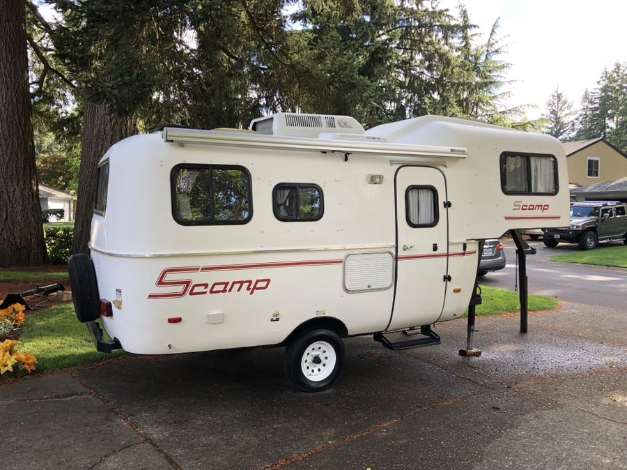 2006 19'ft scamp fifth wheel Fully self-contained
