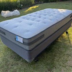 Twin Mattress, Box Springs & Frame
