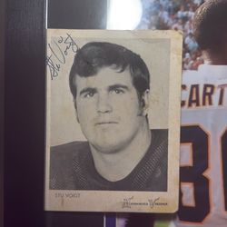 Stu voigt autographed pic