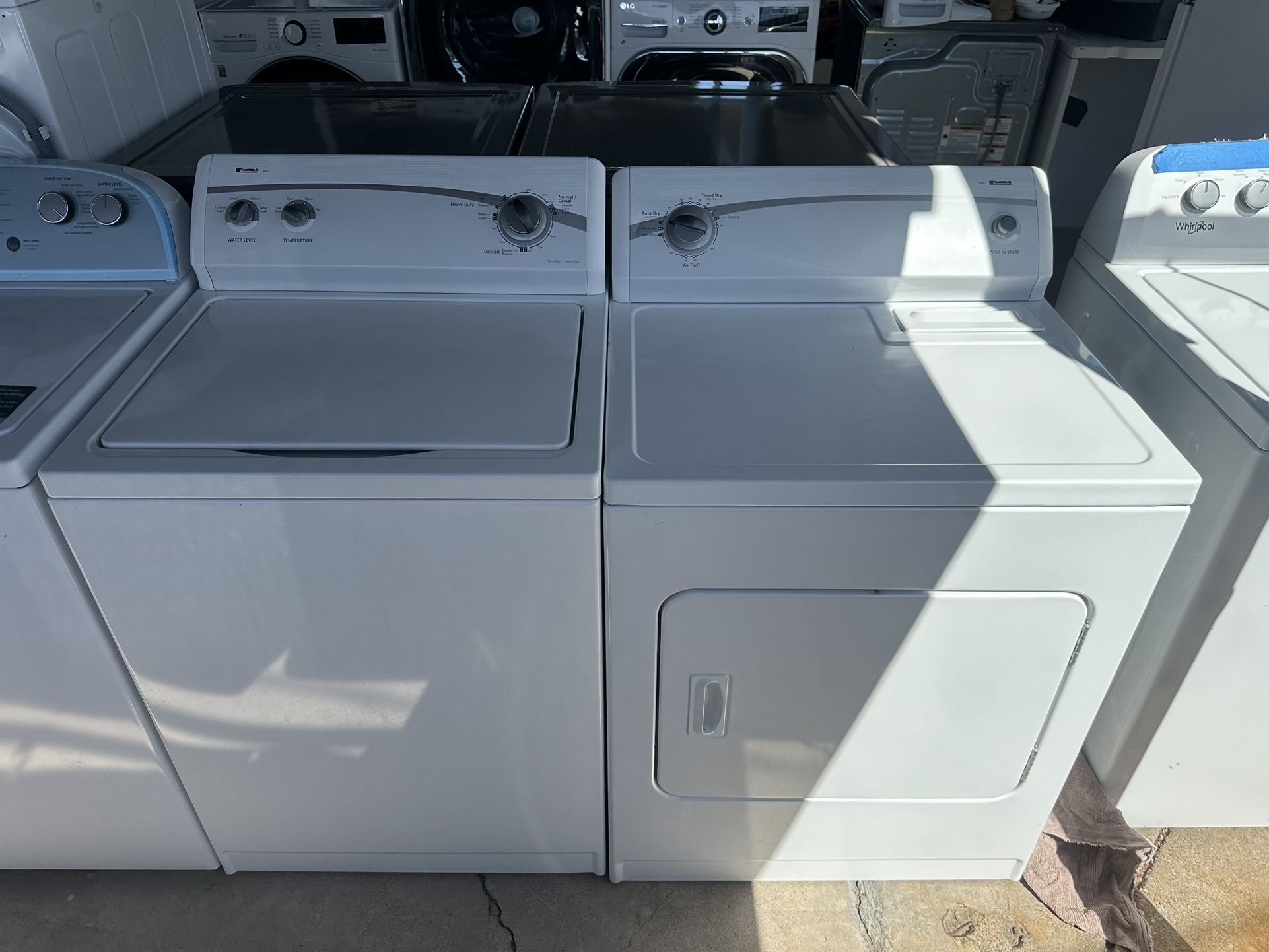 Kenmore Washer & Dryer Set 220v