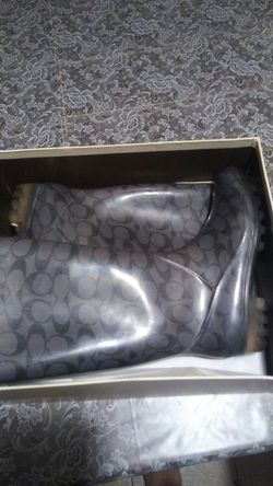 Coach women snow boots