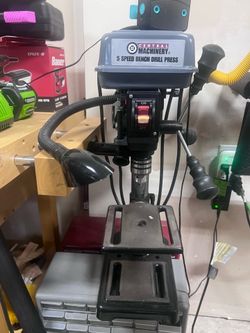 Central Machinery 8" 5-Speed Bench Drill Press