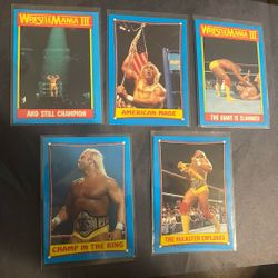 Hulk Hogan 1987 Topps Card Lot