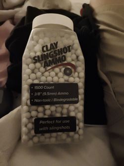 Clay Slingshot ammo