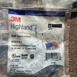 3M Highland Butt connector 16-14 AWG 25 pack