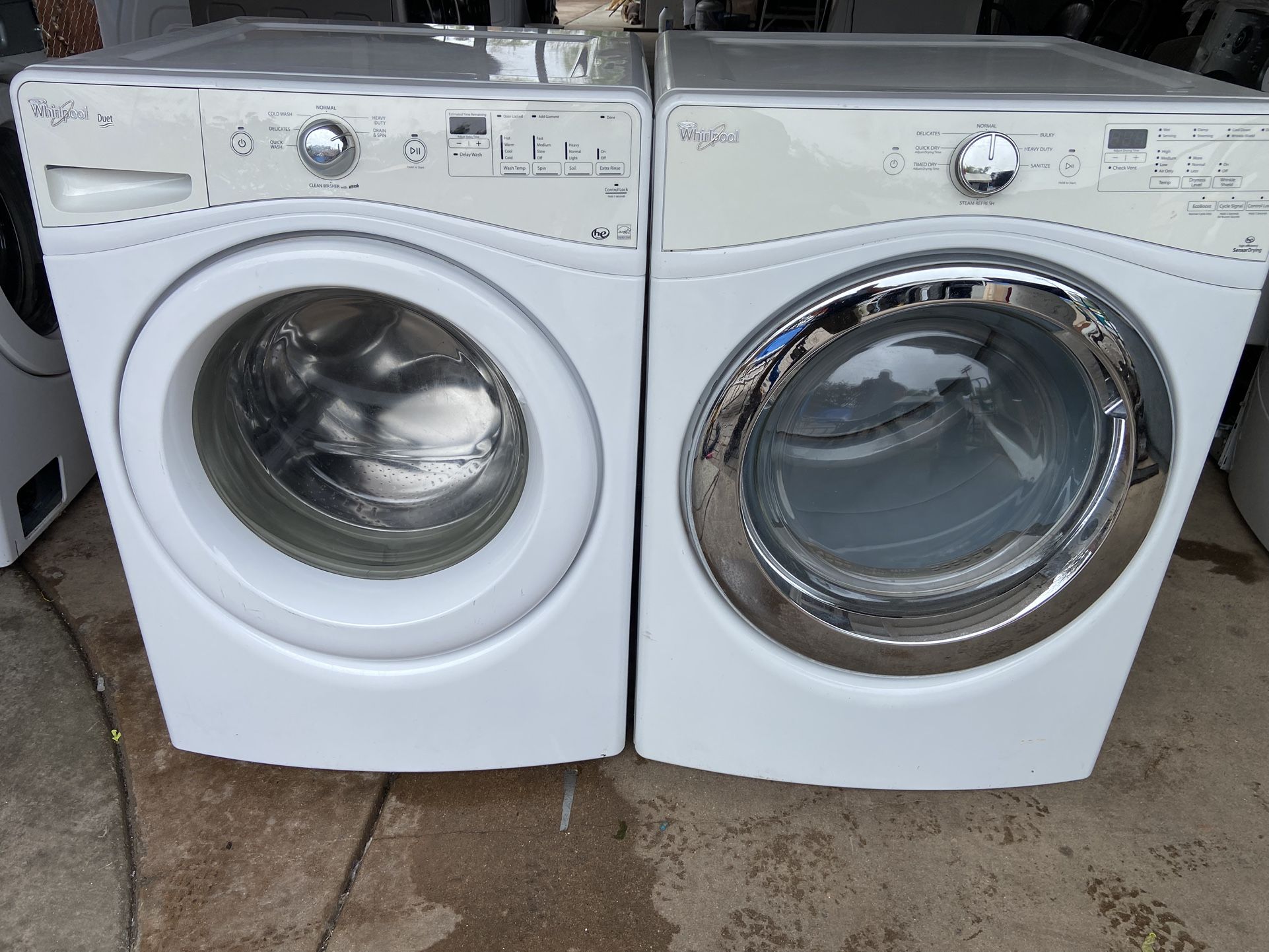 Whirlpool Washer And Electric Dryer 