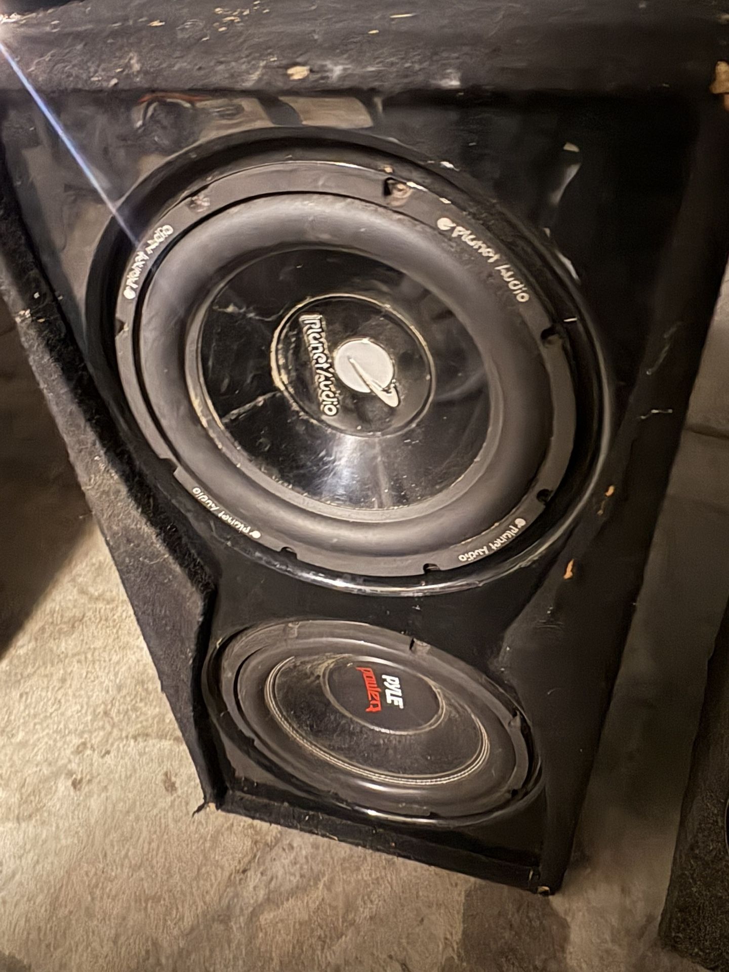 2 12 Inch Speakers