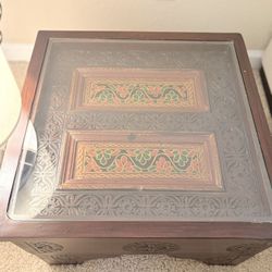 Hand Crafted & Hand Painted Wooden Tables from Pakistan