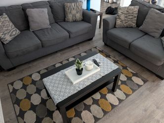 Sofa Set , Carpet and Center table.