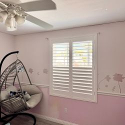 Custom Solid Wood Shutters for Windows, Sliding Doors & Closet Doors - Licensed & Professional Installation (Persianas de Madera para Ventanas)