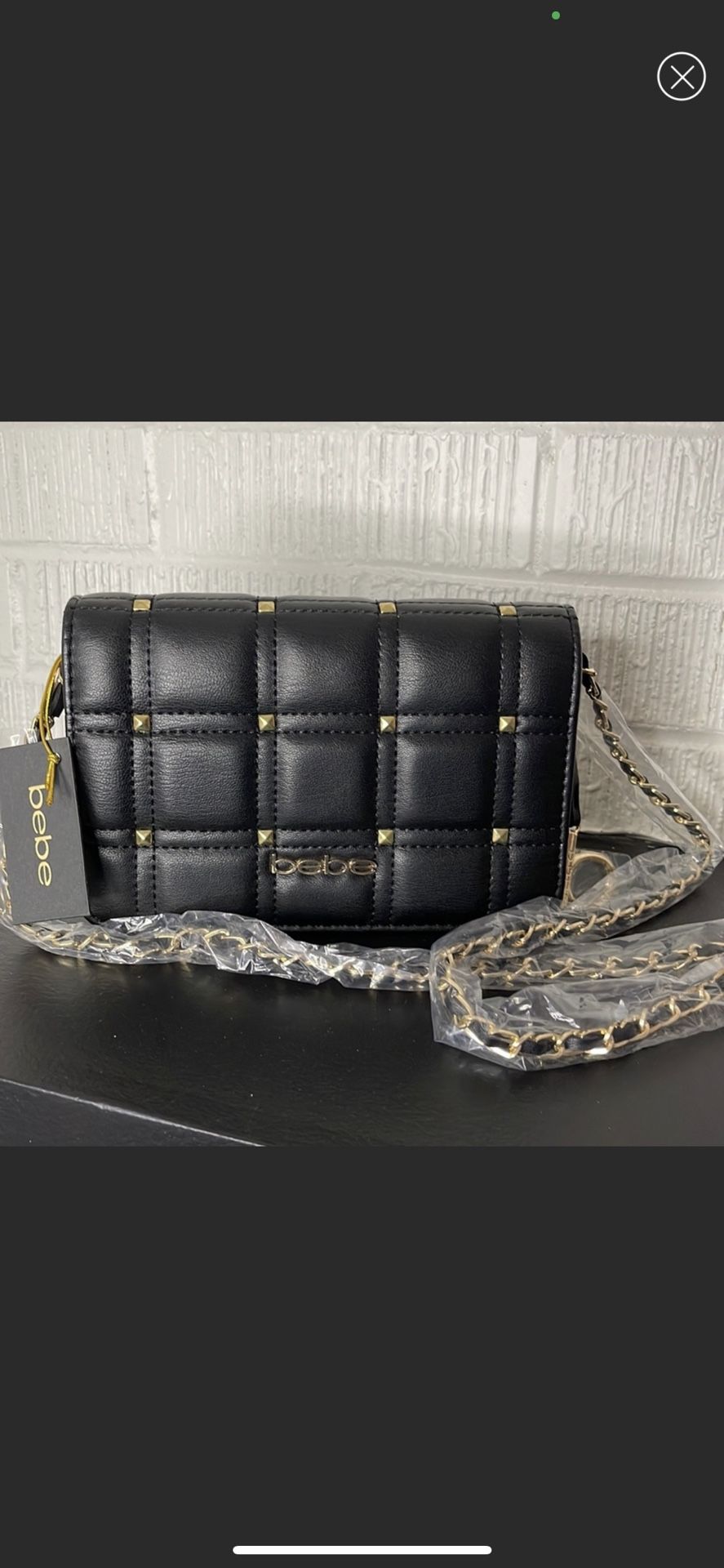 New Bebe Chica Stud Crossbody