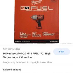 Milwaukee impact wrench. LOWEST PRICE HERE