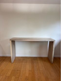 Oak Table Tall