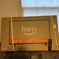4k Amazon Fire TV 43”