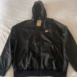 Nike windbreaker zip-up hoodie