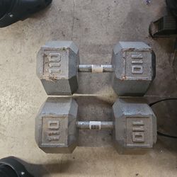 110lb Dumbell Set
