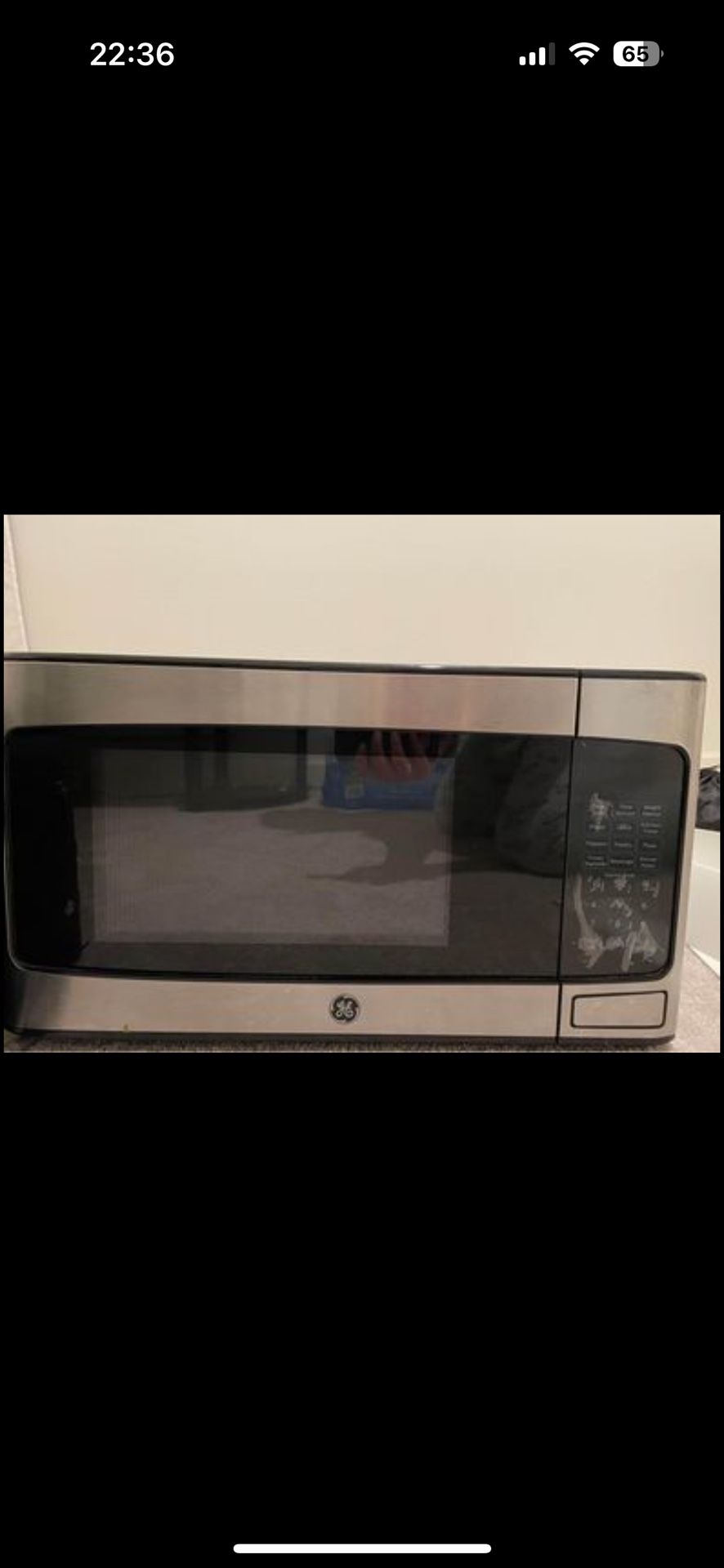 GE 1.1 Cu.Ft, Model JES1145SHSS Microwave