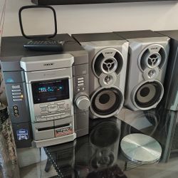Sony HF System 3 Disc Changer, Tape Player,Radio,