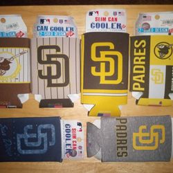 San Diego Padres Coolers Koozies (New)