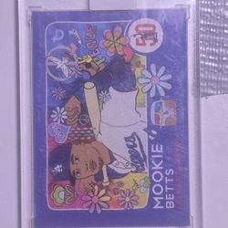 Topps Project 70 Brittney Palmer Mookie Betts Artist Proof AP 41/51