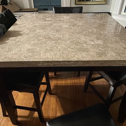 Marble Dining Room Table  “54x54”