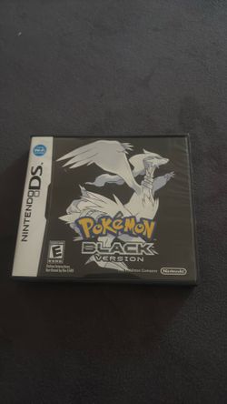 Pokémon Black Version Nintendo DS