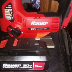 Bauer Jig Saw W/ Battery 