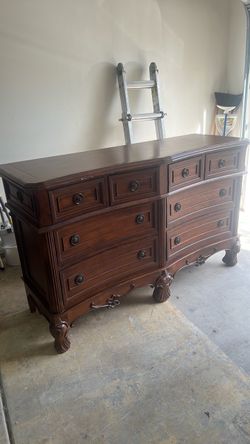 Large dresser and TV
