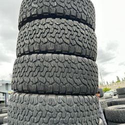 28/65R18 Bfgoodrich En Perfectas Condiciones De Vida Las 4