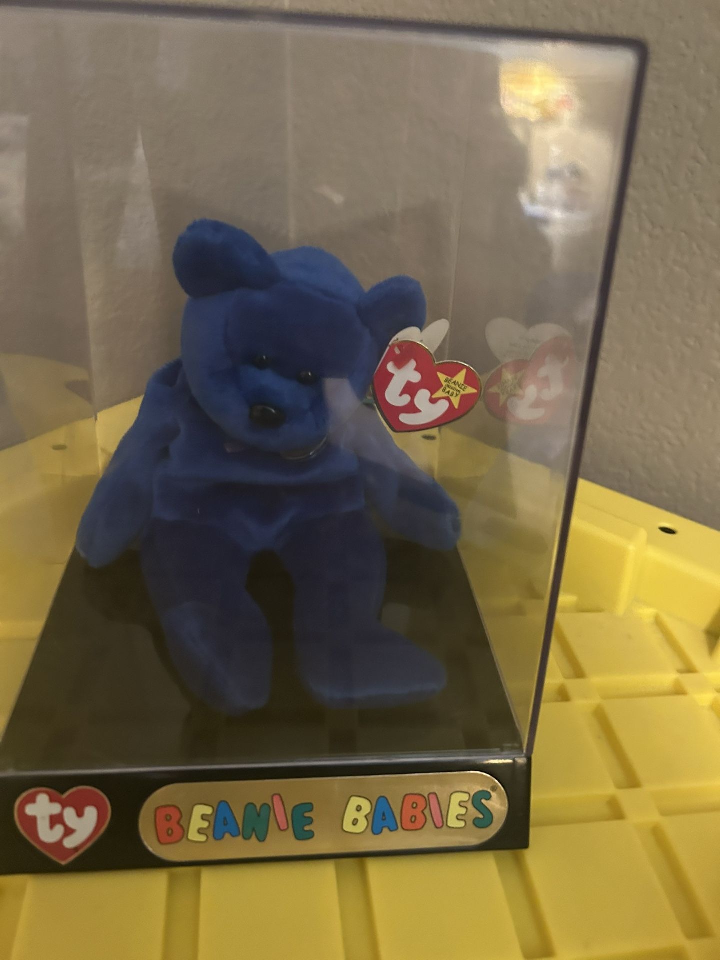 Rare Ty Beanie Baby Clubby Bear 1998 With 5 Different Errors Rare In Mint Condition And In Original Box-Only Sold By Ty By Mail-Accepting Fair Offers
