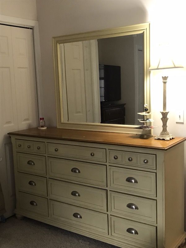 Ashley Furniture Alison Hall Dresser And Nightstand For Sale In