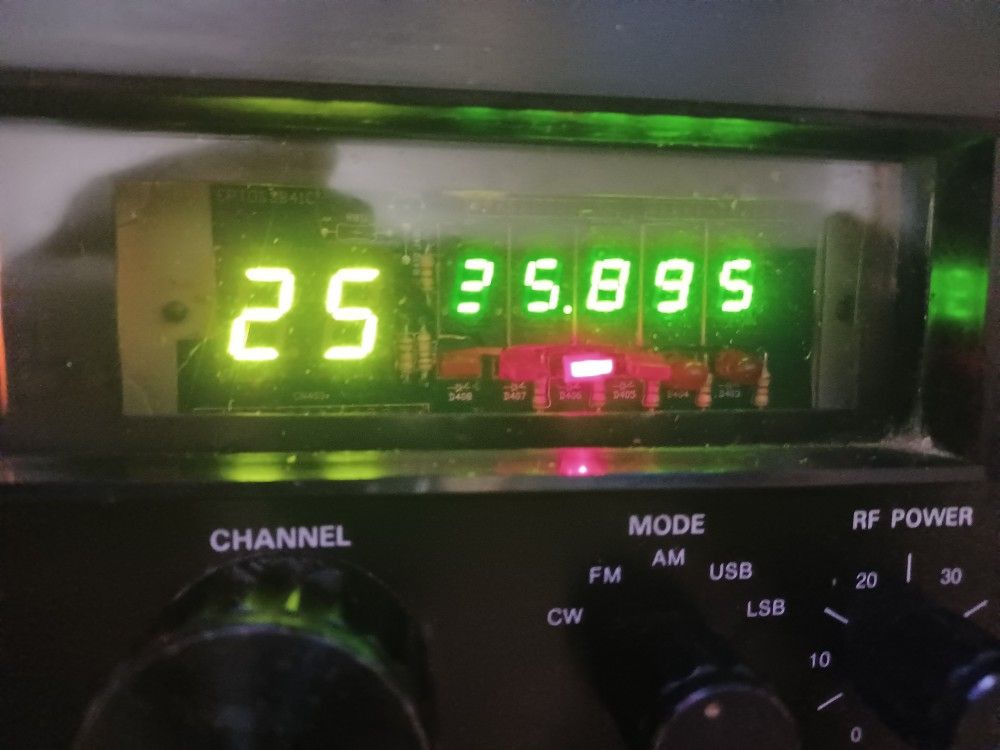 Vintage Ranger Rci 2980 CB Ham Radio Base Station For Parts Or Repair