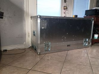 Aluminum box with foam inside